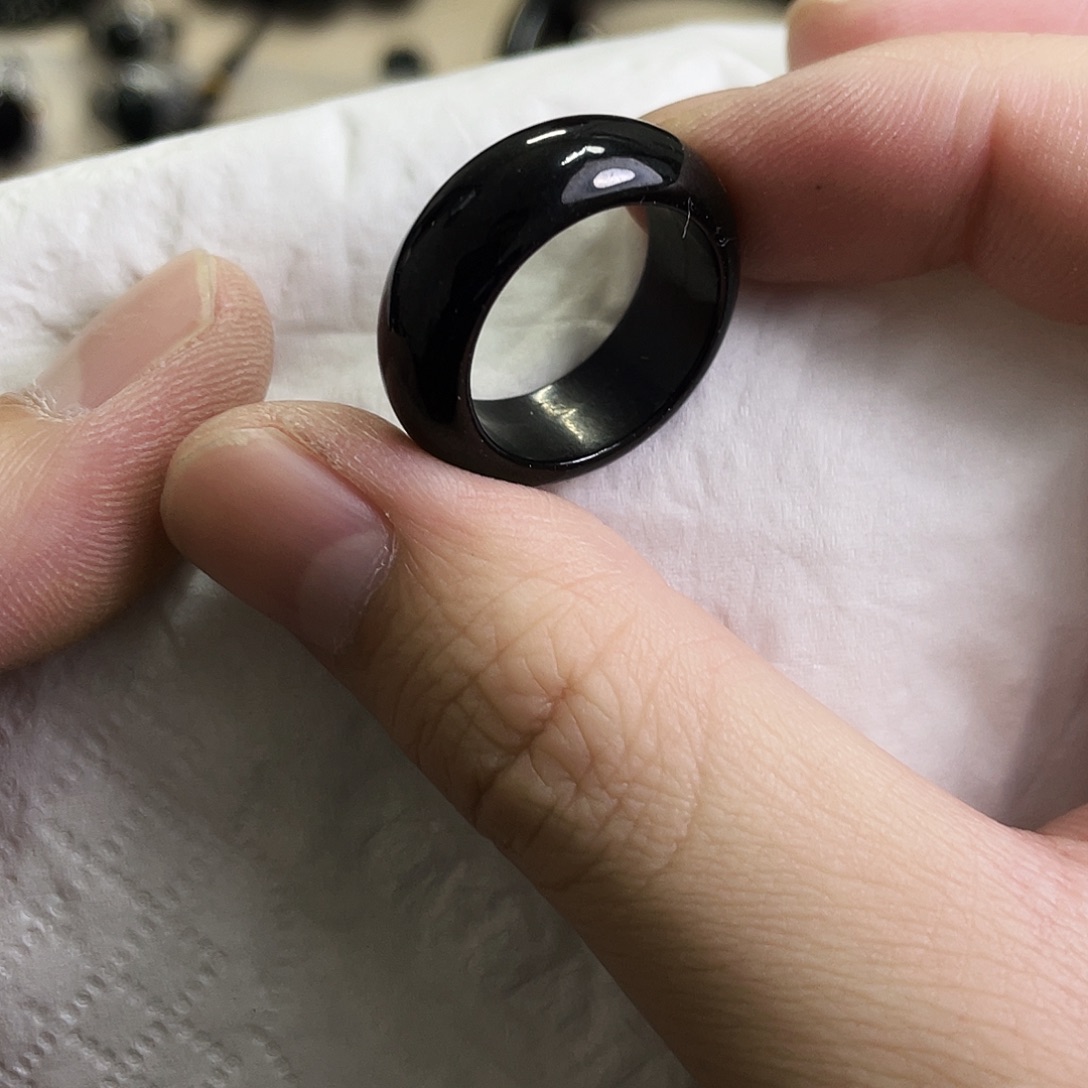 翡翠未镶嵌颈饰圈口都有