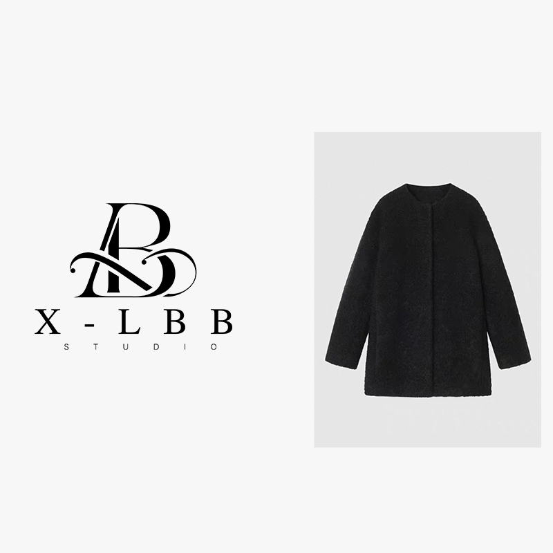 G1584 圈圈绒短款大衣