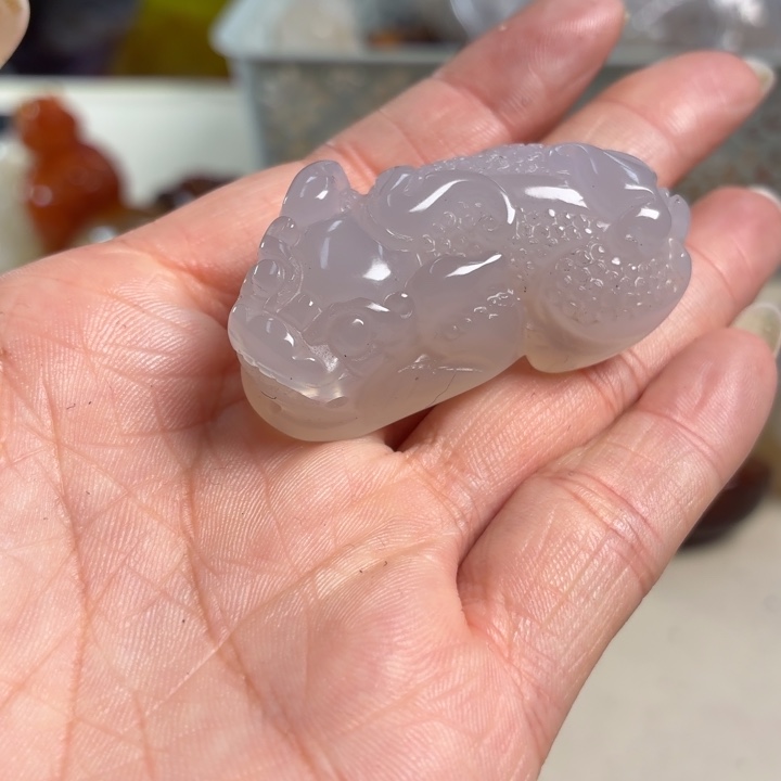 玛瑙/玉髓未镶嵌吊坠(不含链)