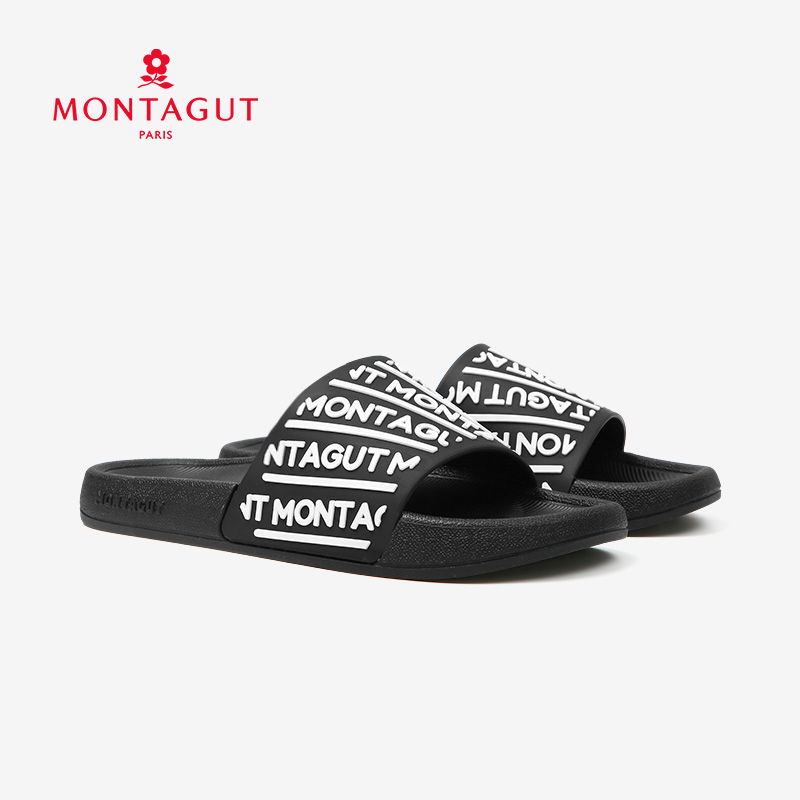 Montagut/梦特娇拖鞋男夏季室内家居软底浴室洗澡情侣防滑凉拖鞋