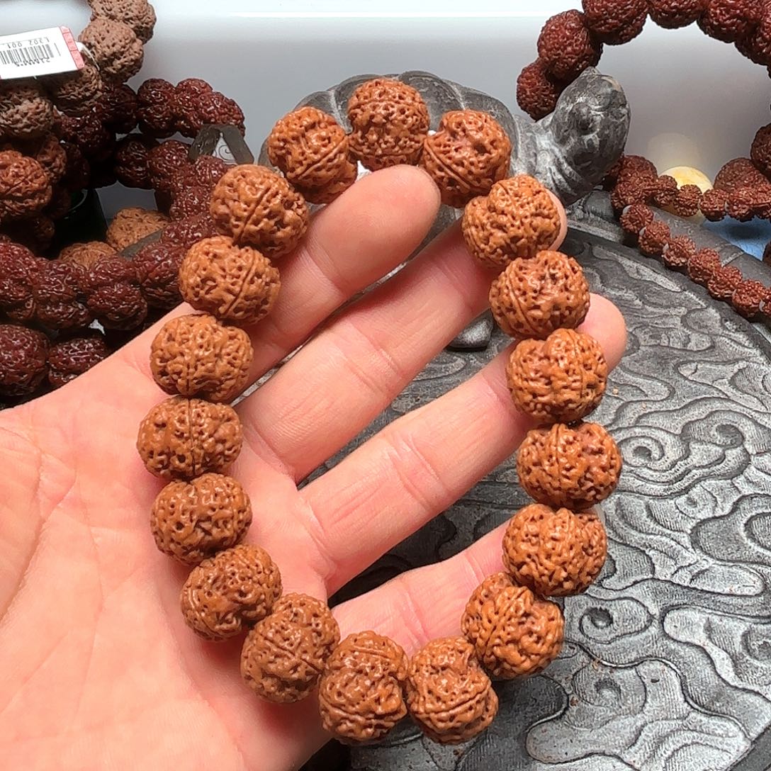 手串金刚菩提V351/20mm 五星蜂王