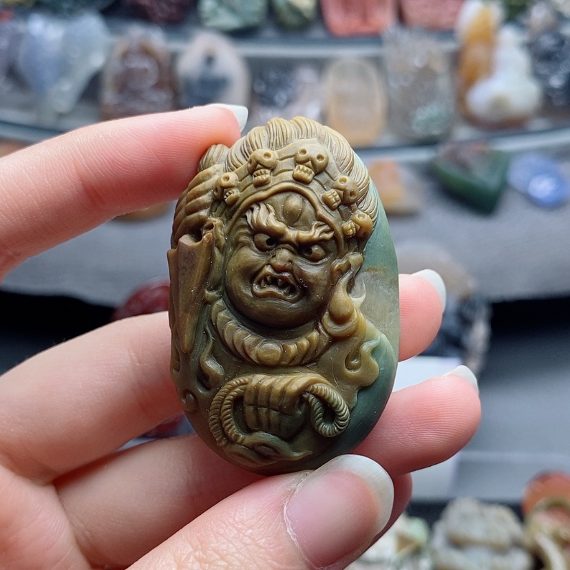 【闪购商品】未镶嵌吊坠定制石英质玉22