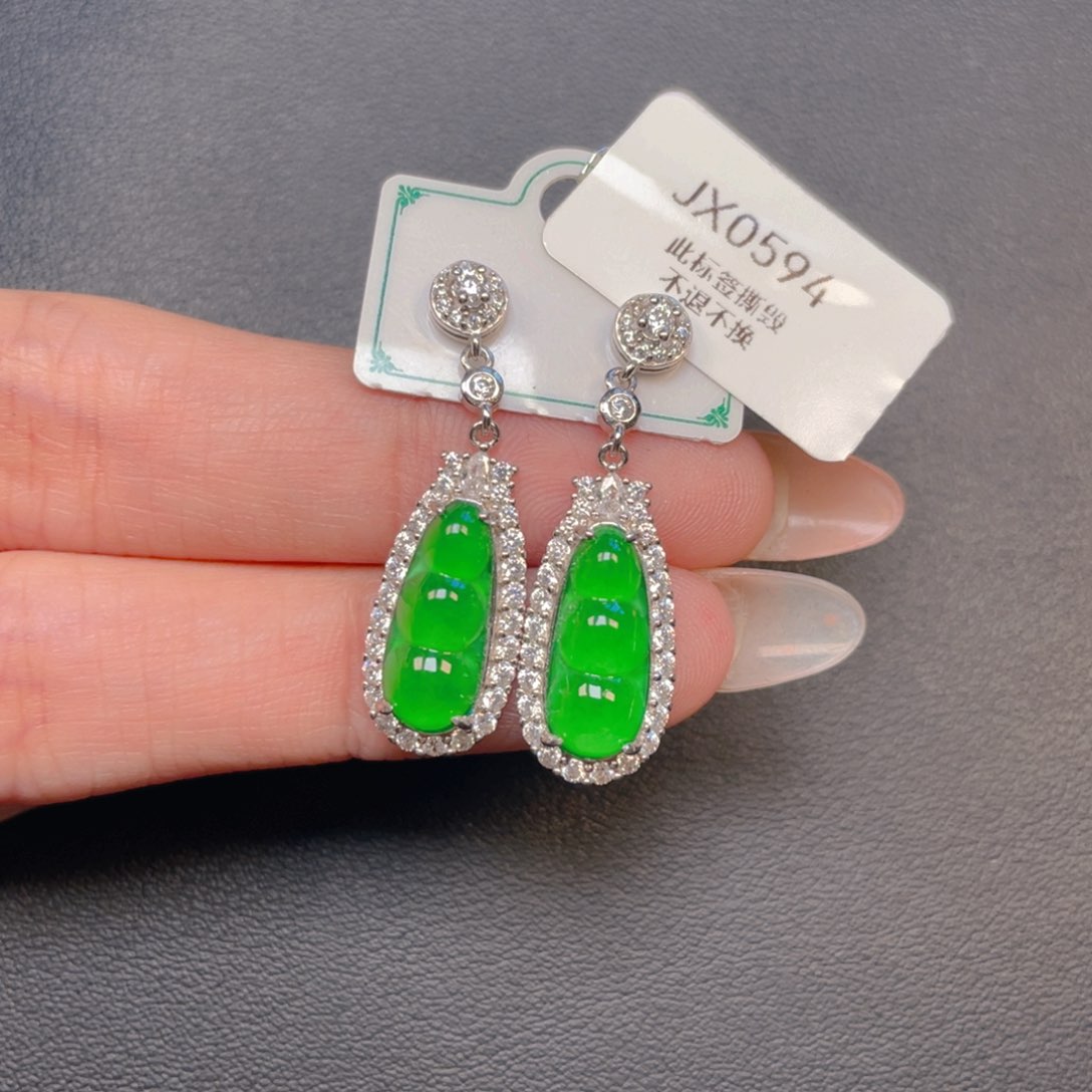 【闪购商品】吊坠(不含链)银S925镶嵌翡翠一***馆