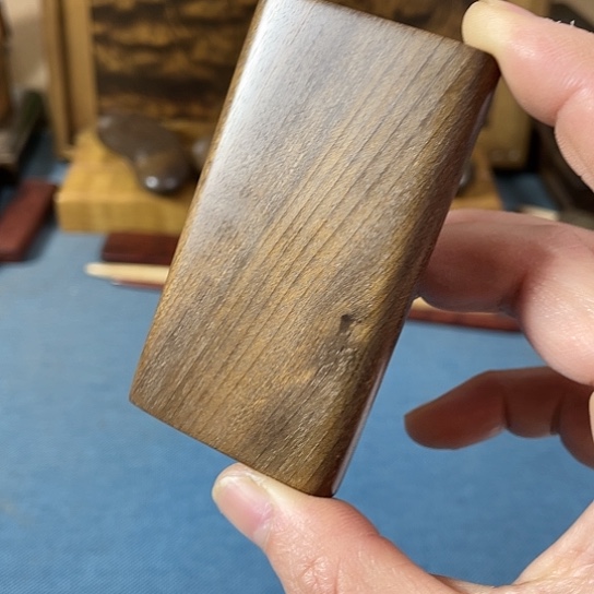 【闪购商品】用****9金丝楠阴沉木无事牌