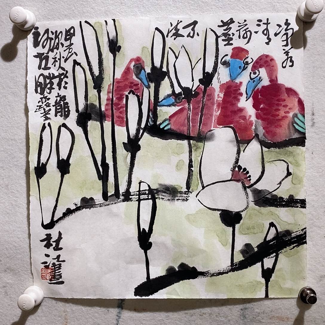 国画杜峰老师作品
