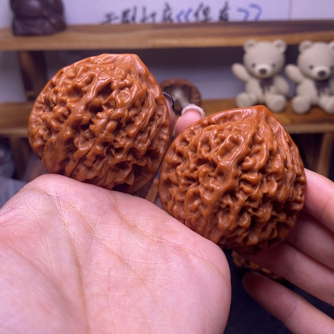 枕***风文玩核桃吊坠官帽福利