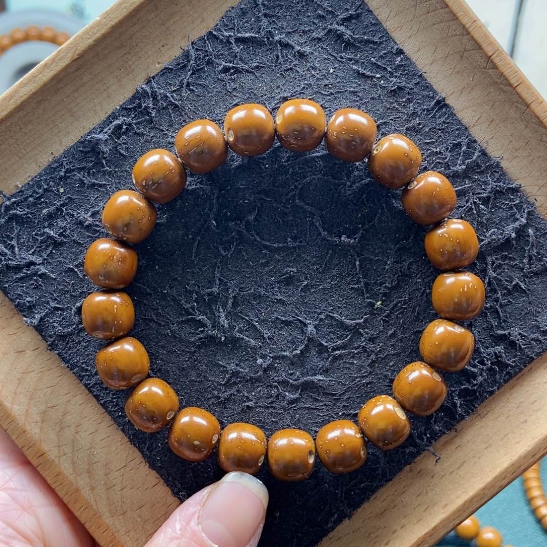 紫金鼠手串10mm近实心老型