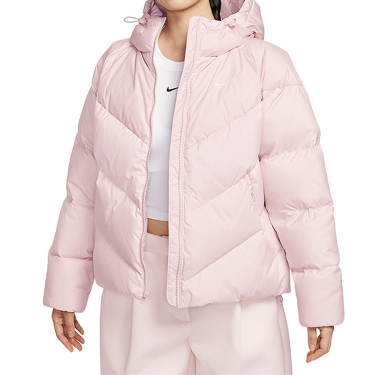 NIKE耐克女子连帽面包服运动休闲连帽保暖羽绒服HV5236667