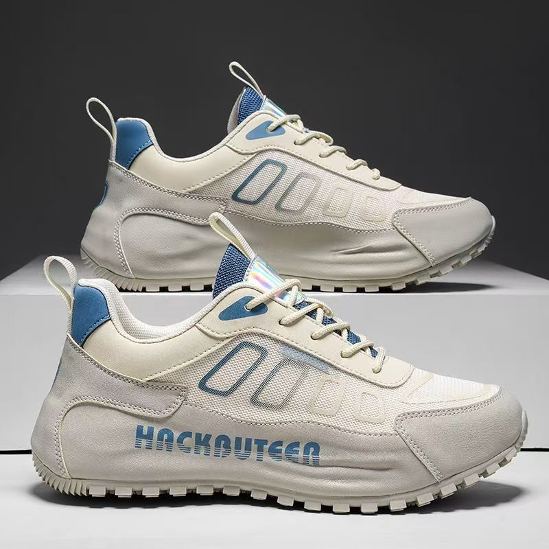 新款火枪手帕拉鞋秋季皮包底减震男女时尚同穿网面运动鞋9928