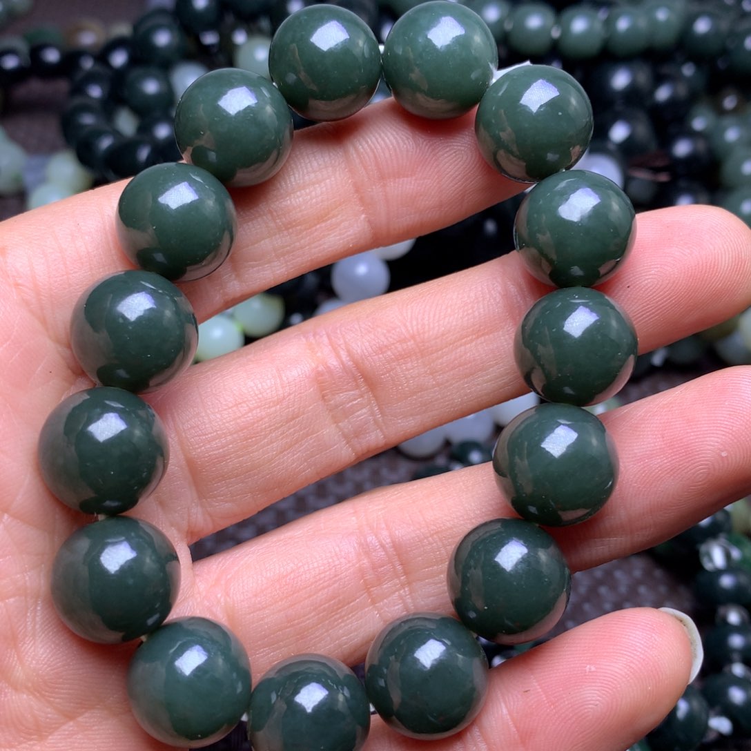 未镶嵌手串和田玉14