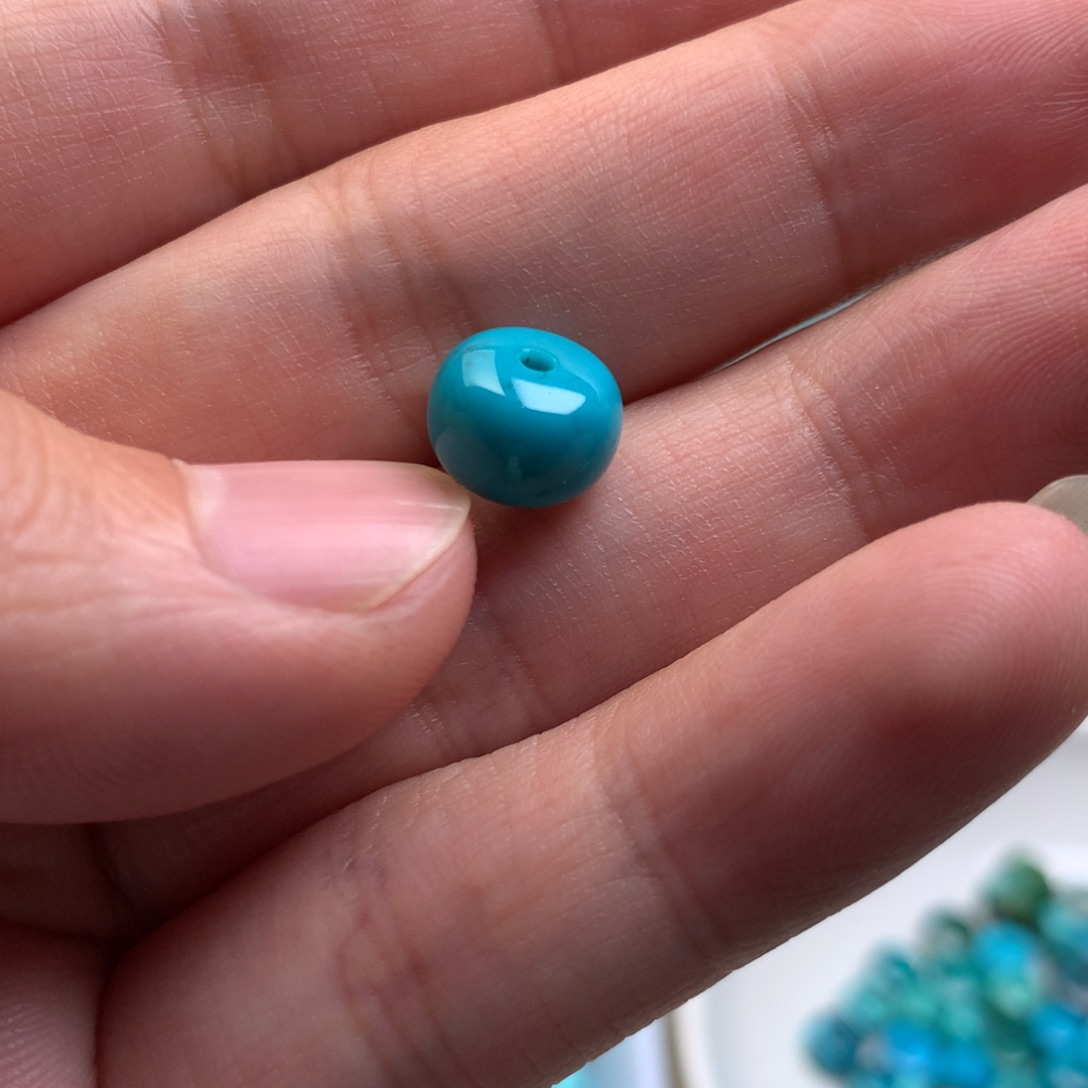 绿松石珠宝半成品未镶嵌