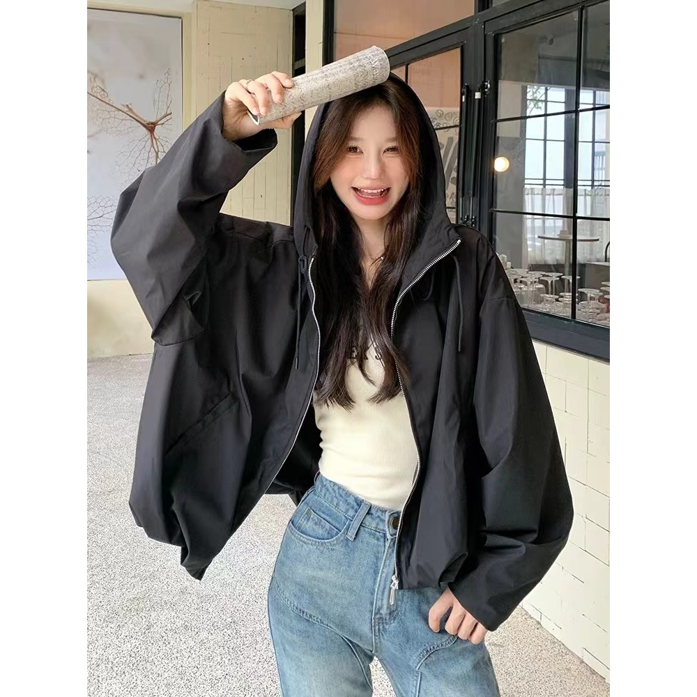 【NO退NO换】鑫燃Kik 宽松小个子宽松显瘦夹克上衣 71503 Kiki