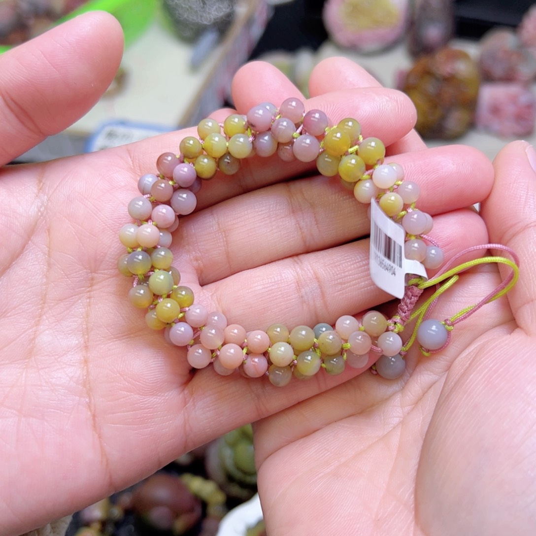 玛瑙/玉髓未镶嵌定制手串