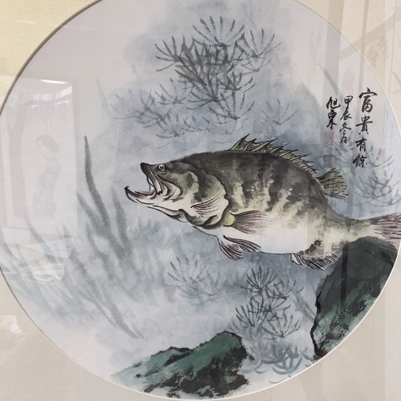 【闪购商品】国画手绘国画带框