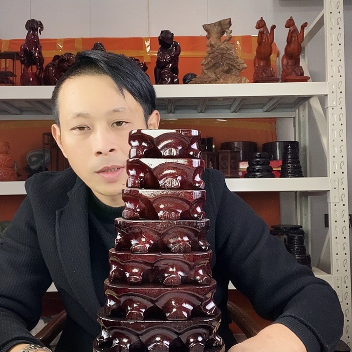 壶***石香榧木红木奇石底座马拉丝工艺品