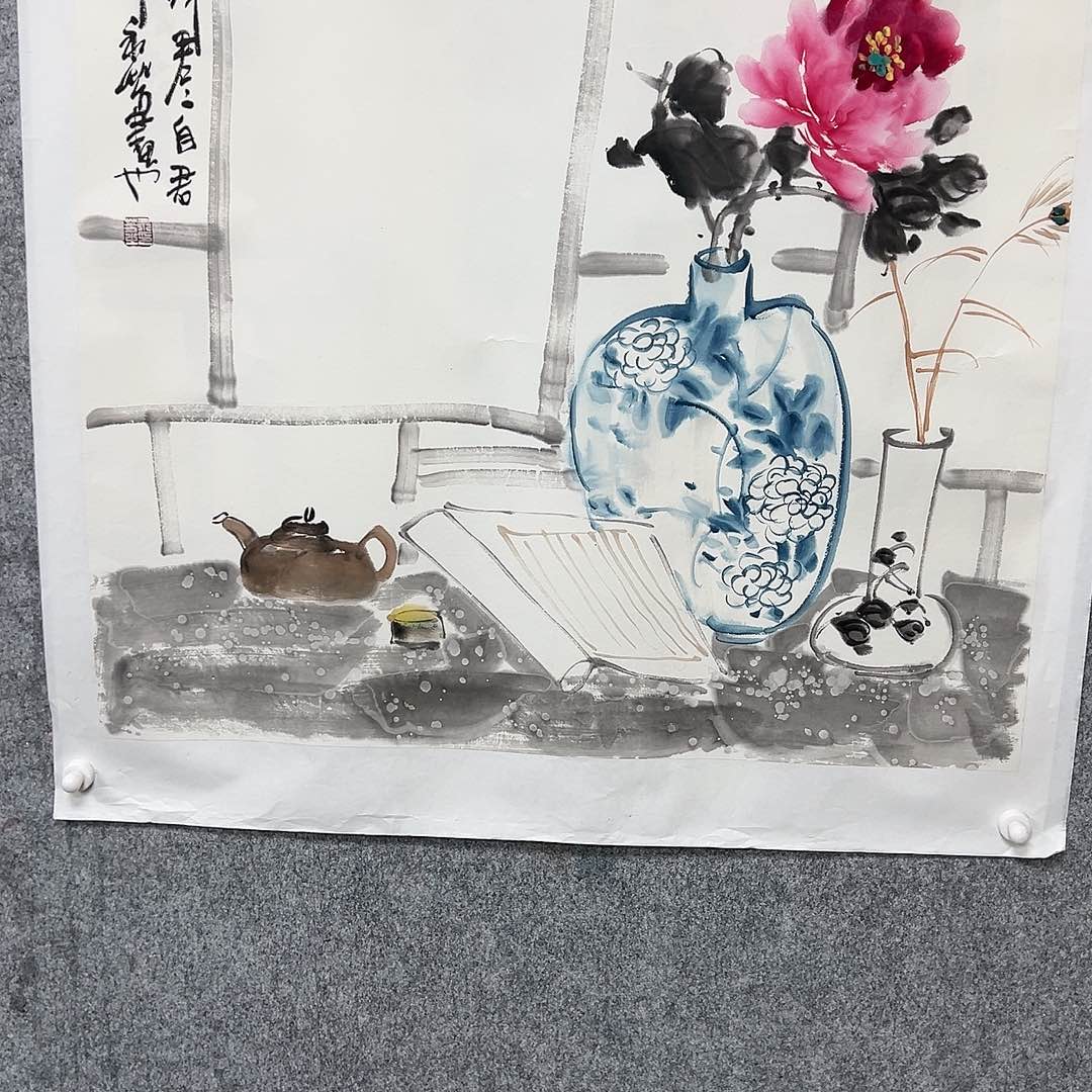 绘画国****D韩江书画翟永芳