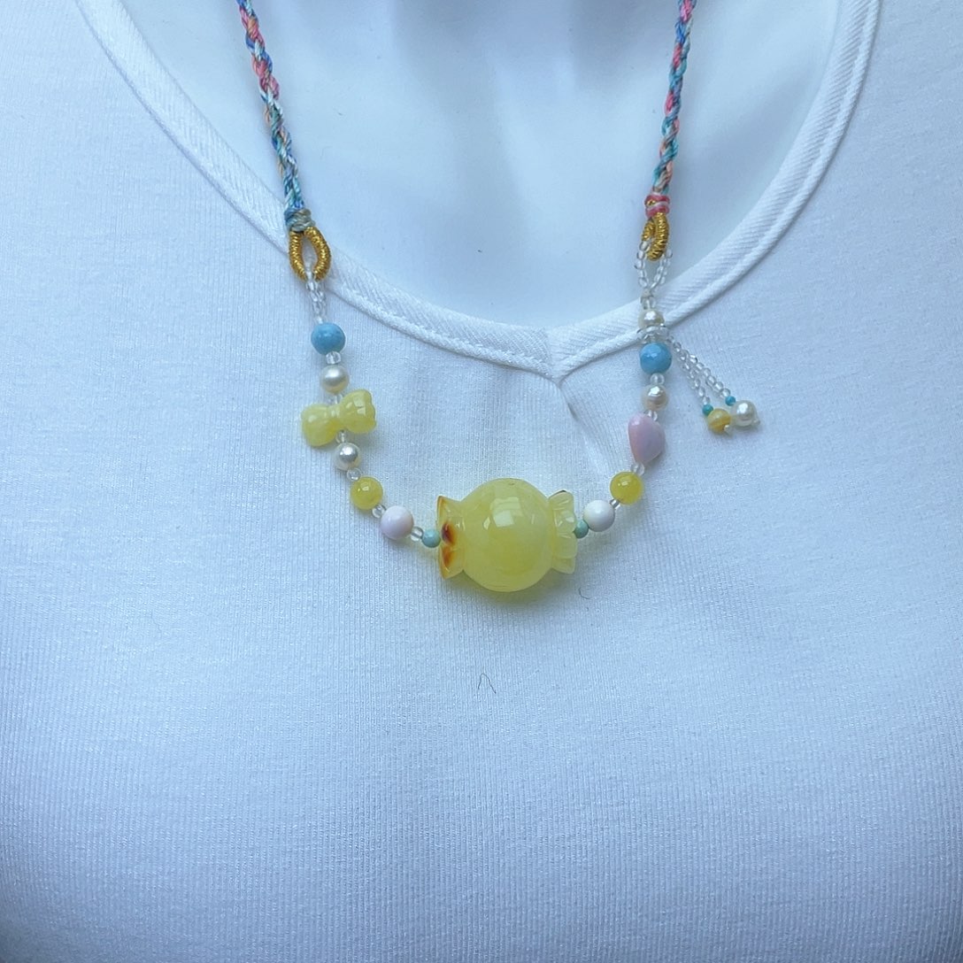 琥珀裸石未镶嵌蜜蜡