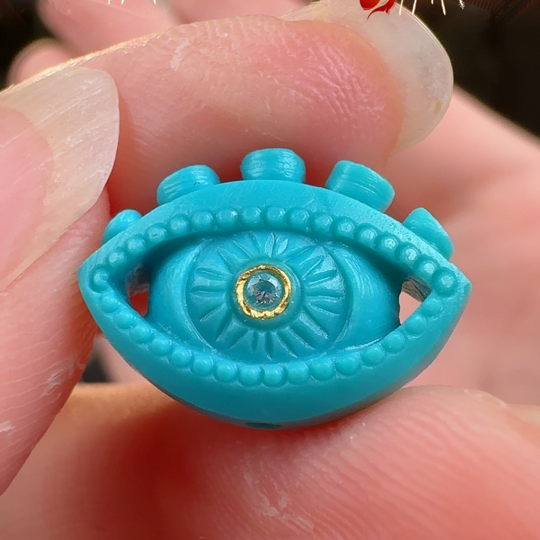 绿松石珠宝奇石未镶嵌