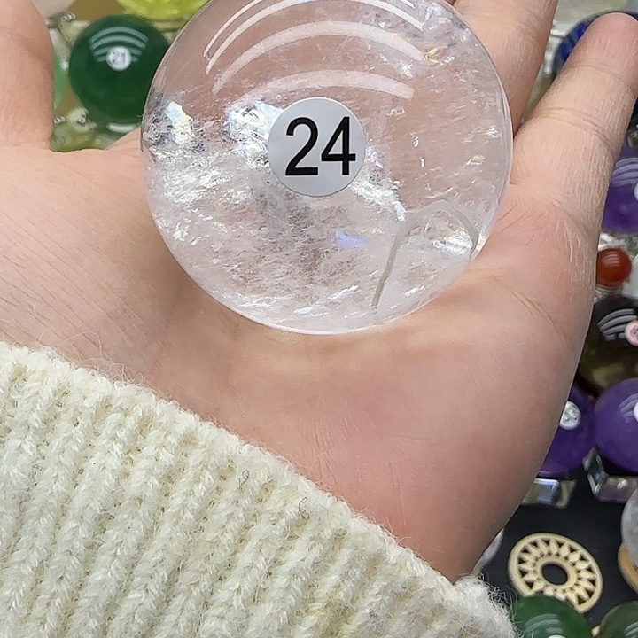 水晶未镶嵌珠宝半成品