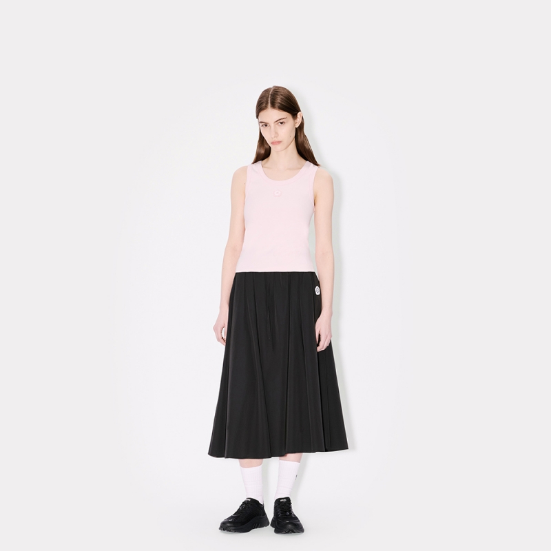 KENZO 25春夏新品 女士海棠花BOKE 2.0休闲纯色背心