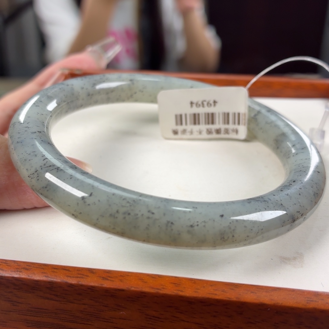 和田玉手镯未镶嵌26