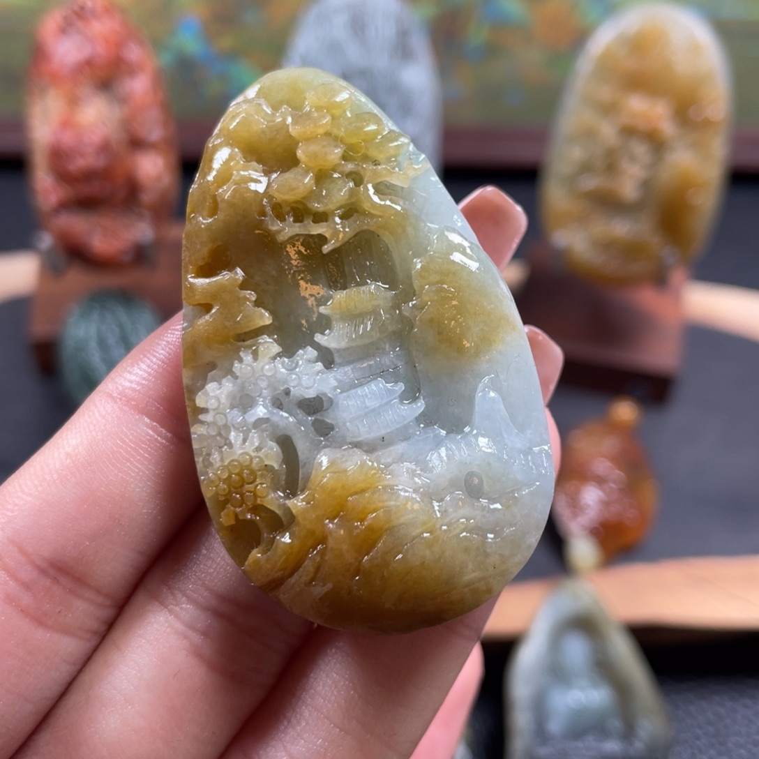 定制翡翠未镶嵌翡翠