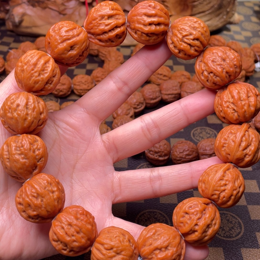 文玩核桃手串粗筋八棱6