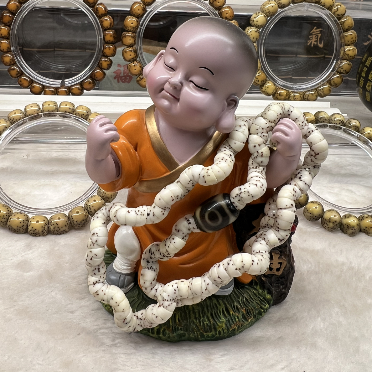 6数星星大肠海南原生态星月菩提手串