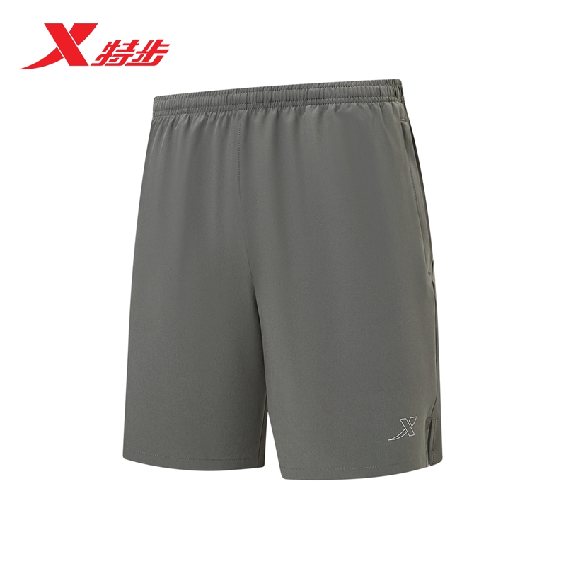 MY SPEED丨特步男跑步短裤透气轻感柔软吸湿速干薄款宽松弹力健身
