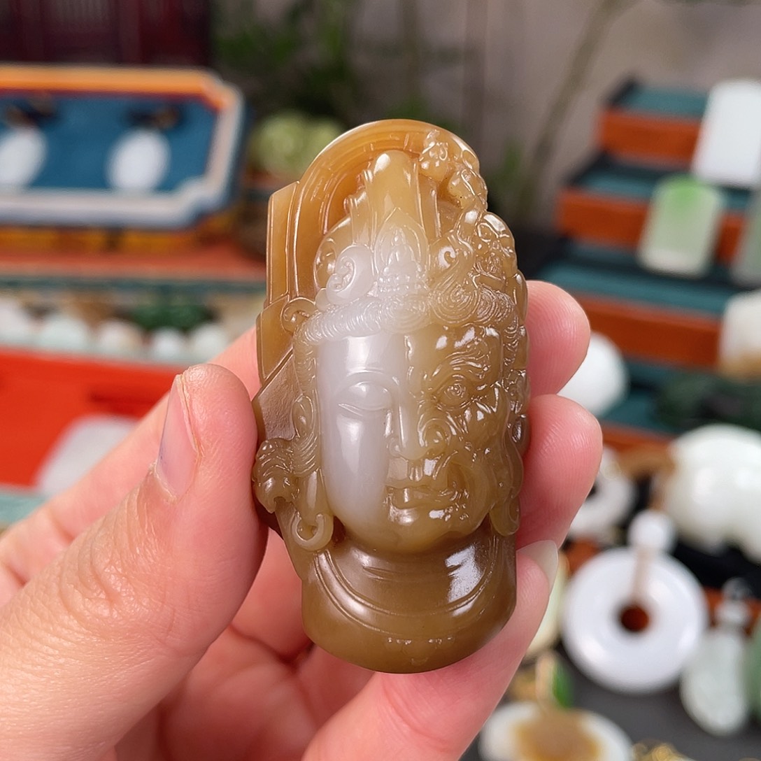 未镶嵌和田玉挂件