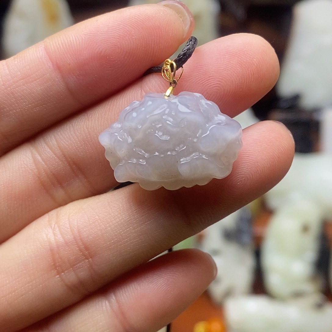 和田玉1未镶嵌吊坠