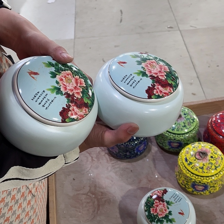 陶瓷茶叶罐储物罐密封罐