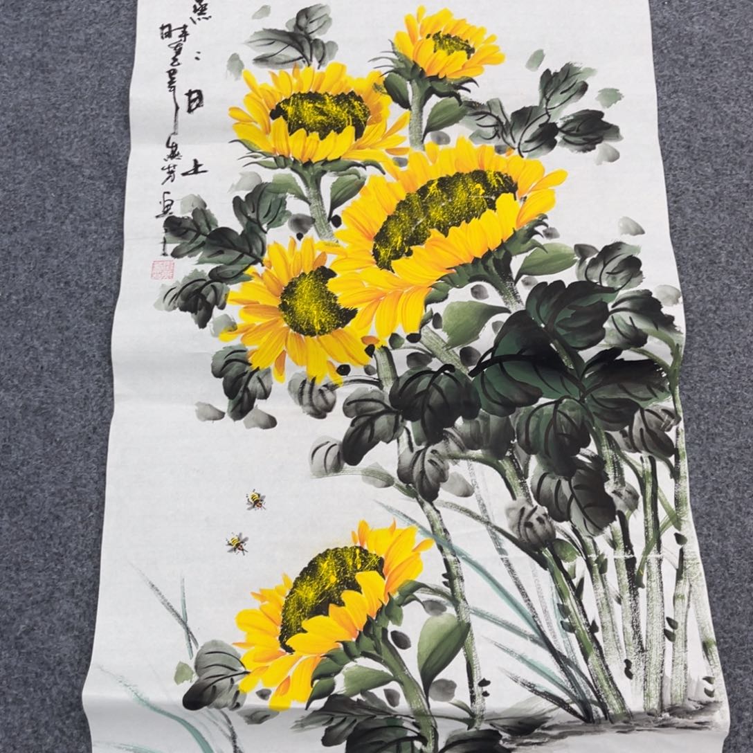 国画纯手绘作品图