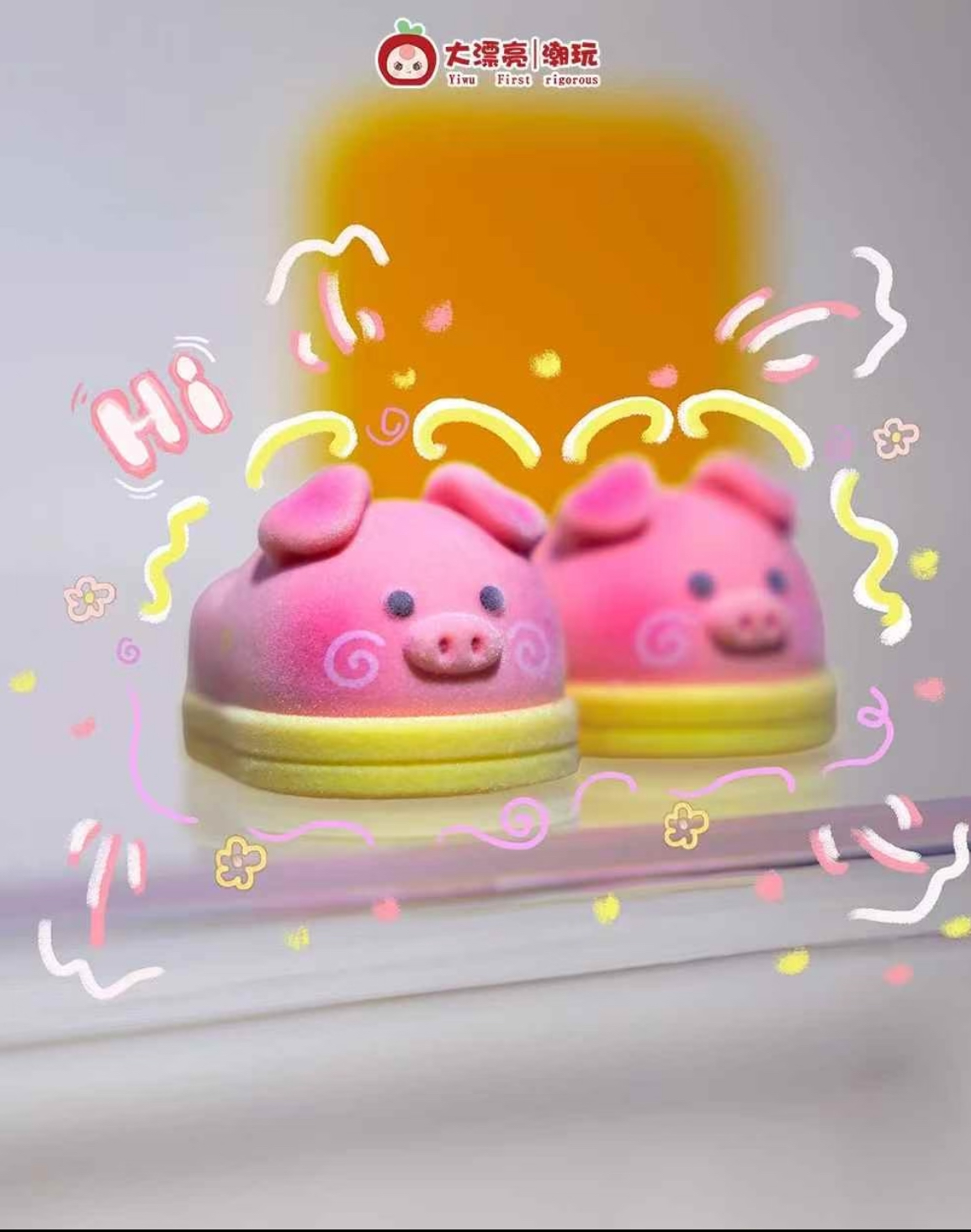 【向前】娃三岁400%大体娃鞋潮玩盲盒摆件