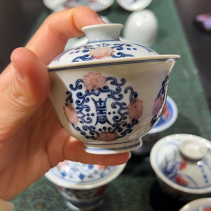 微瑕臻玉古坊原矿孔雀石釉里红