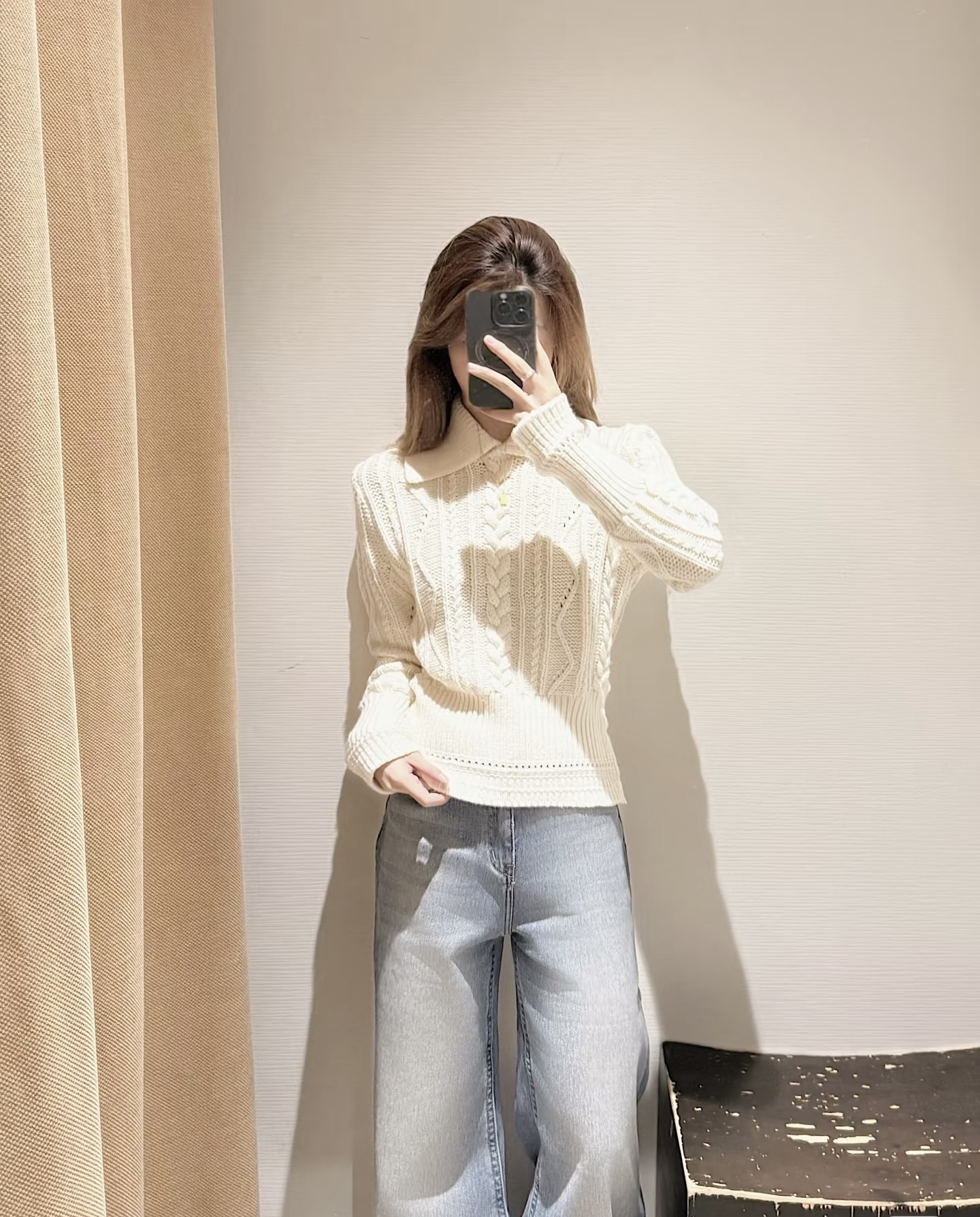 【101-200】秋季新款毛针织衫女慵懒风时尚轻熟风套头衫