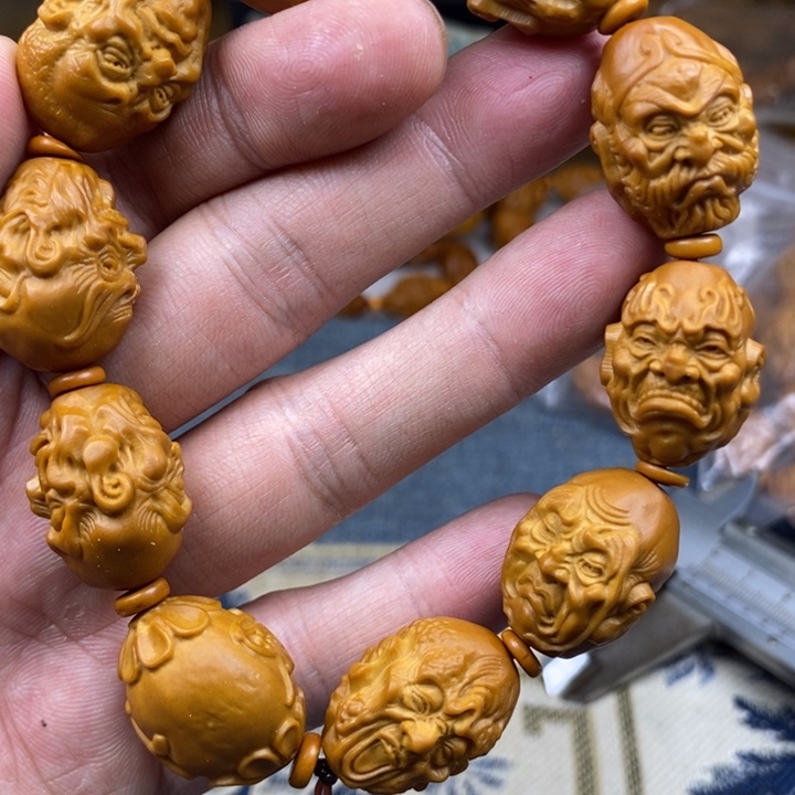 橄榄核手串/手链橄榄核雕工艺手串