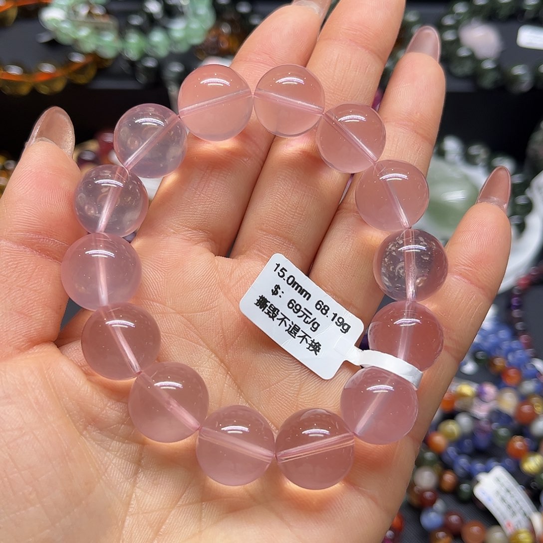 水晶手链未镶嵌手链