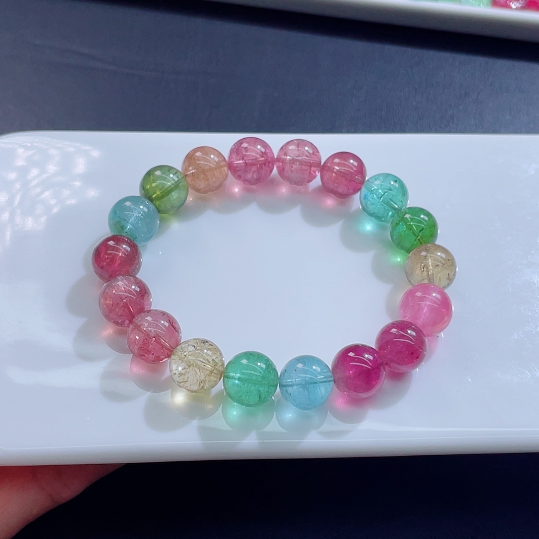 手链未镶嵌碧玺11.4mm左右