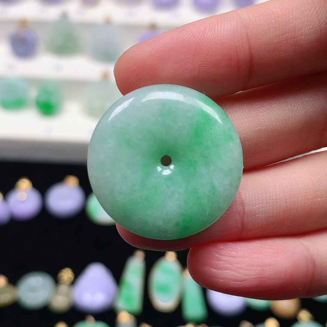 颈饰未镶嵌翡翠翡翠吊坠