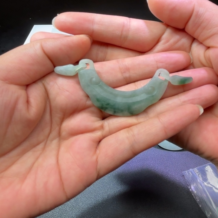 定制翡翠未镶嵌天然缅甸翡翠A货玉横不退不换