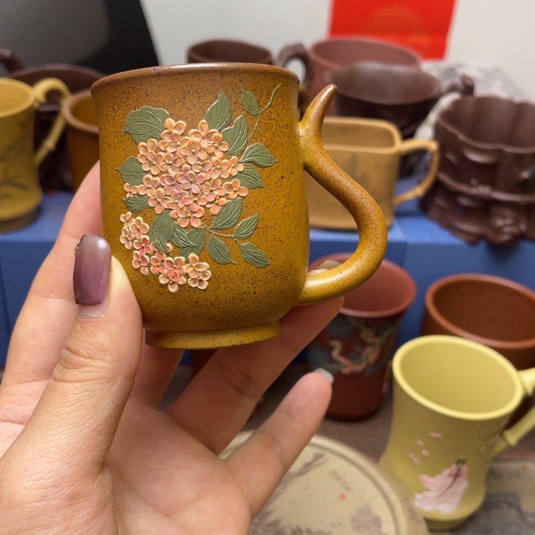 紫砂茶杯H***g紫砂主人杯