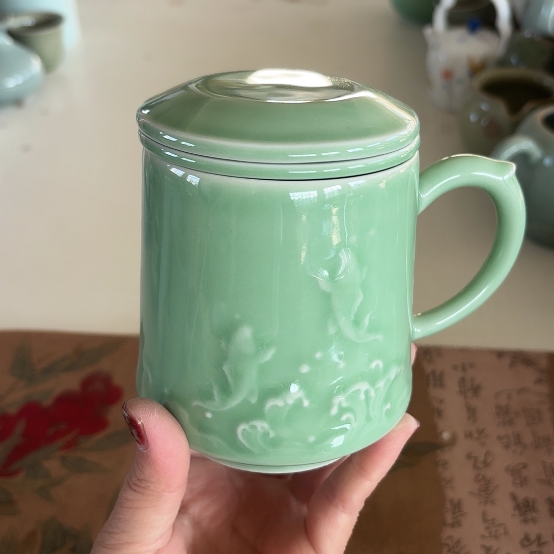 小米茶器龙泉云间青瓷