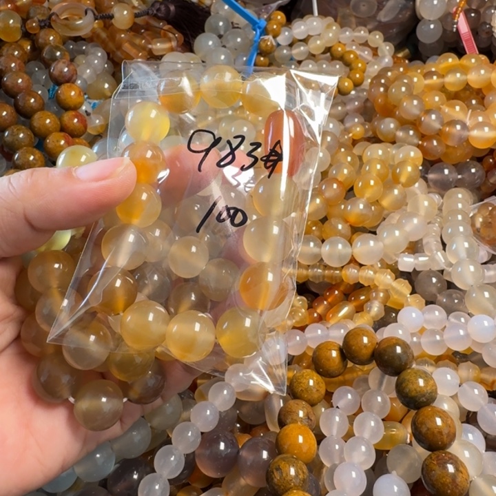 玛瑙/玉髓颈饰未镶嵌高**水983