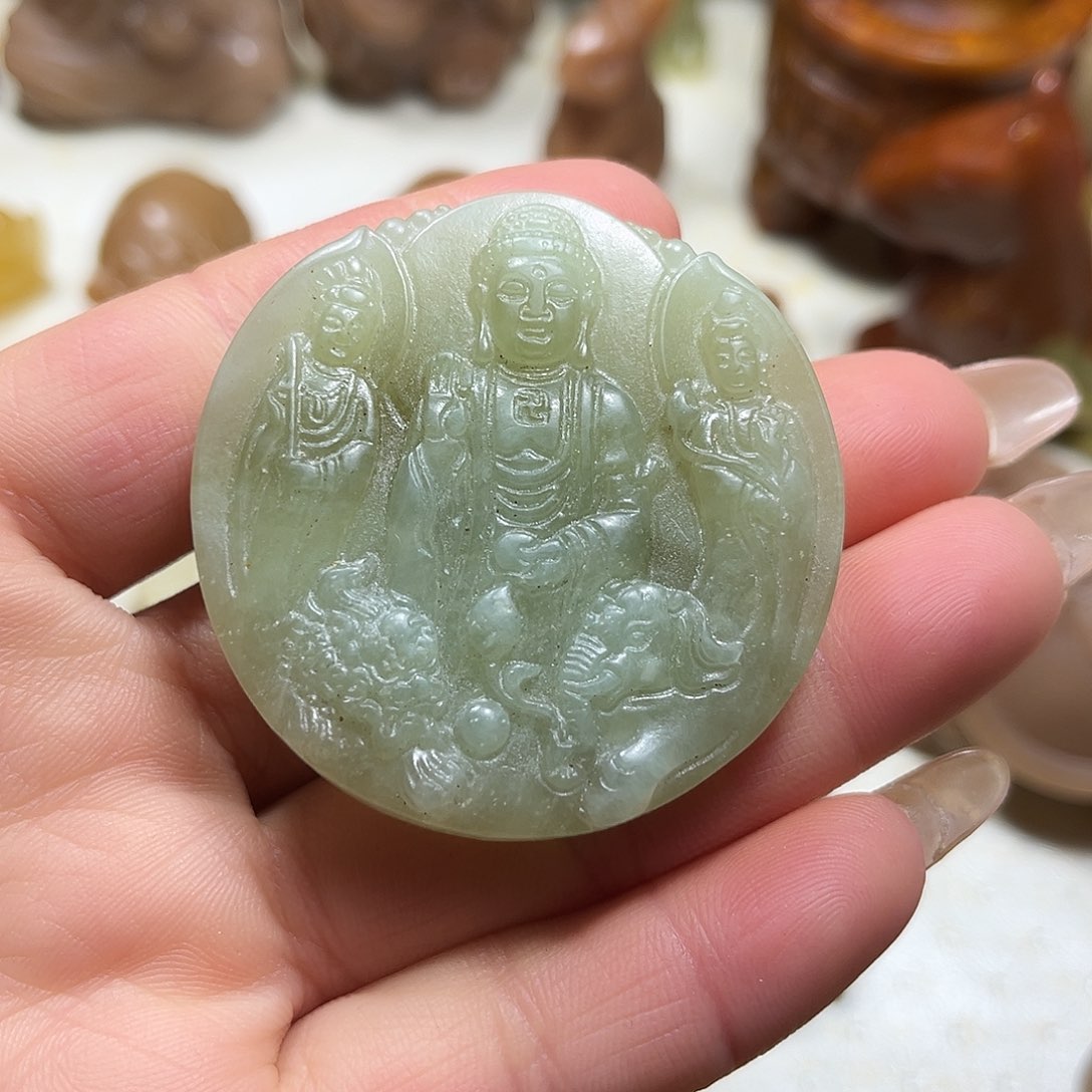 白玉菩提吊坠白玉菩提吊坠