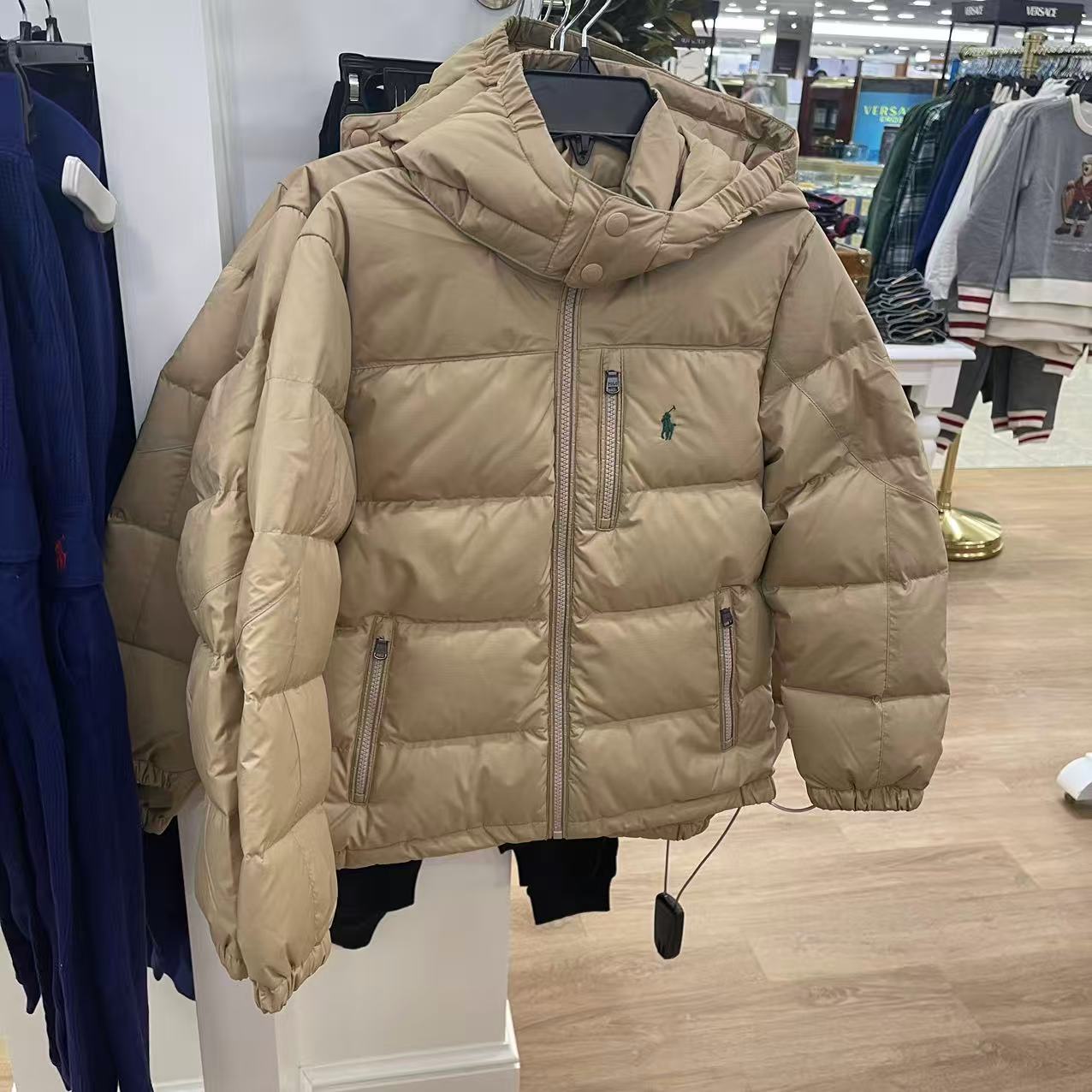 专柜拉夫劳伦百搭外套羽绒服（女士穿好看）时尚