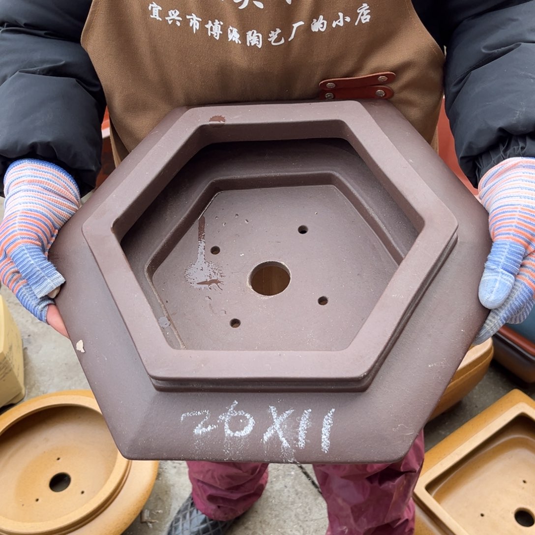 紫砂花盆盆景艺术