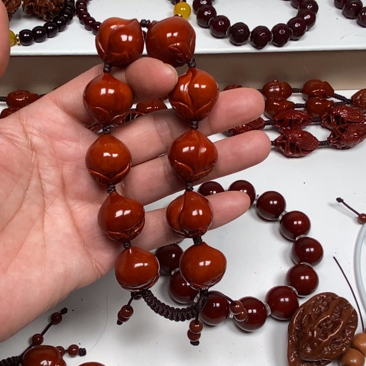 M***w橄榄核手持手串脖挂