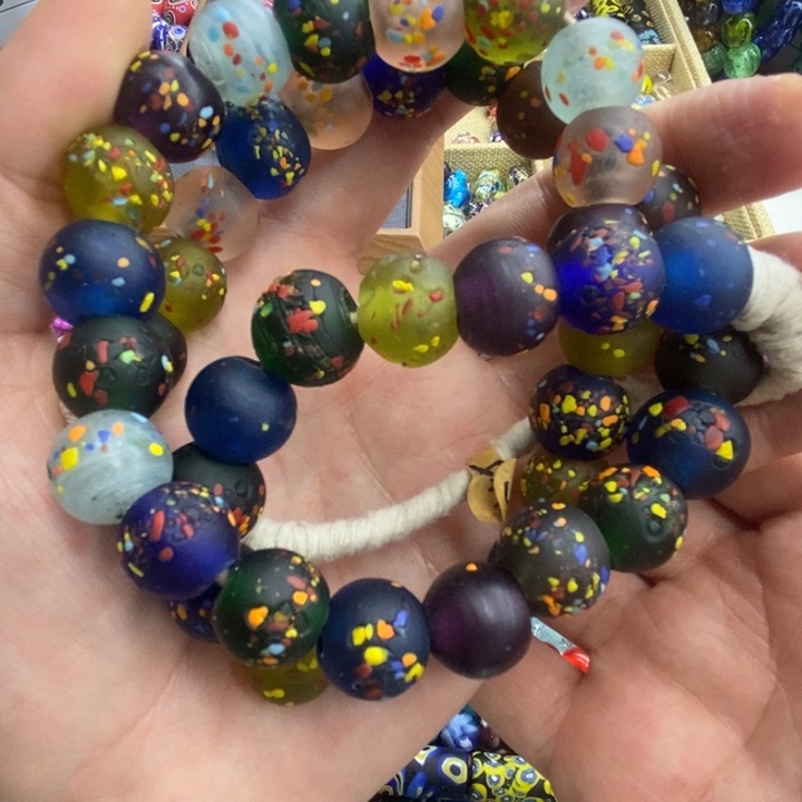 琉璃颈饰016芝麻球卡15