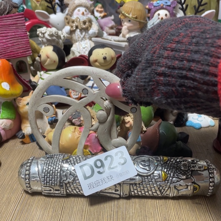 ****过摆件孤品老货微瑕瓷